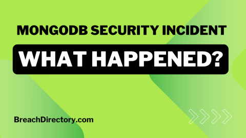 MongoDB Security Incident