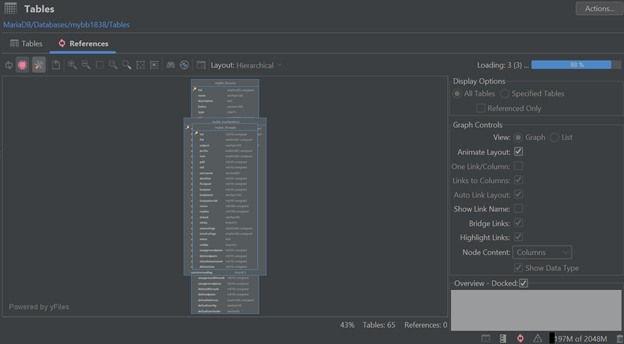 Table References in DbVisualizer