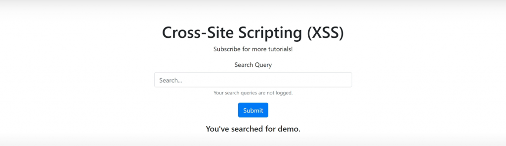 Search Results that May Be Used for Stored Cross Site Scripting