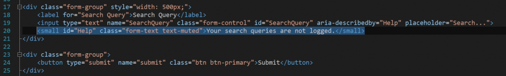 Search Queries are Not Logged?