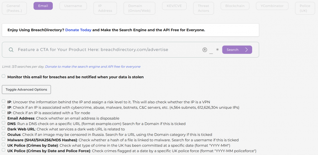 Beyond the Enter Password to Unlock 30 30 Attempts Remaining Error: BreachDirectory